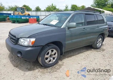 2007 Toyota Highlander V6 from USA, damaged, VIN JTEDP21A670131326